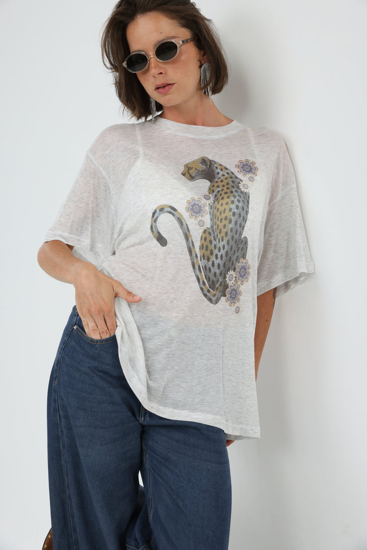 Louvre Light Grey T-Shirt