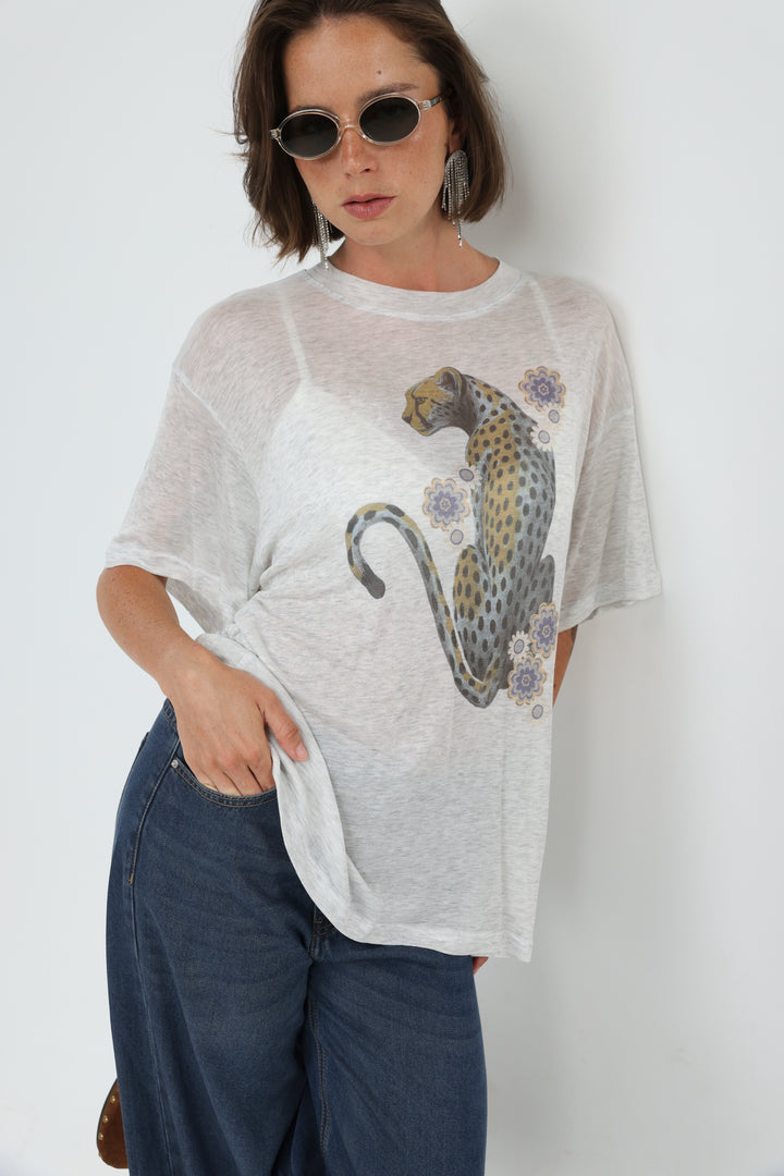 Louvre Light Grey T-Shirt