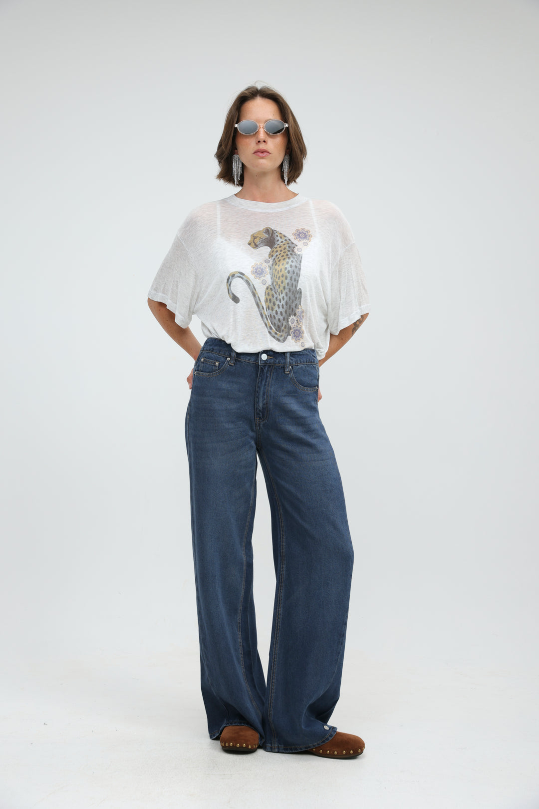 Louvre Light Grey T-Shirt