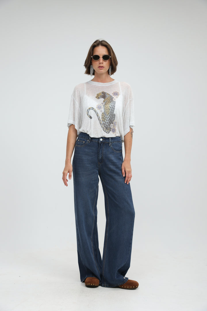 Louvre Light Grey T-Shirt