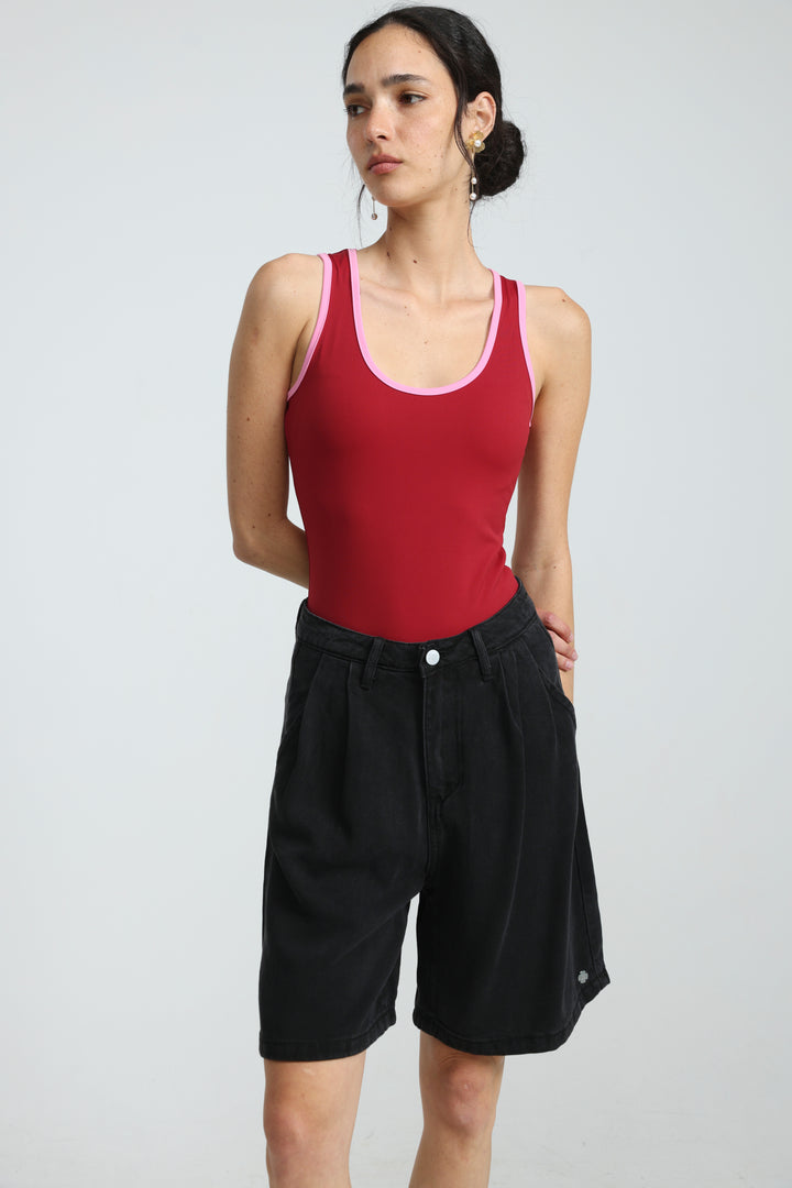 Redefine Black Denim Shorts