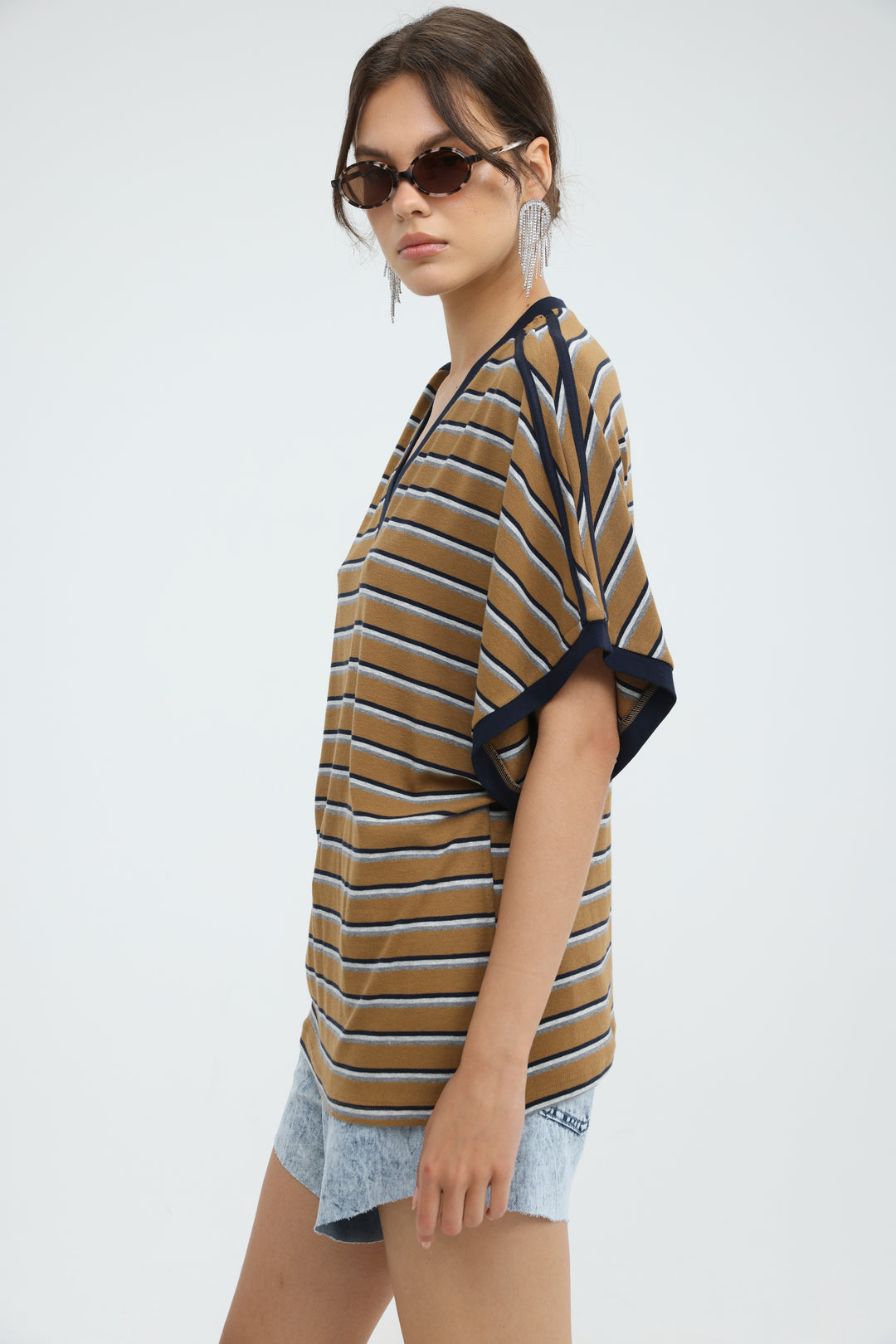 Proof Mustard Striped T-Shirt