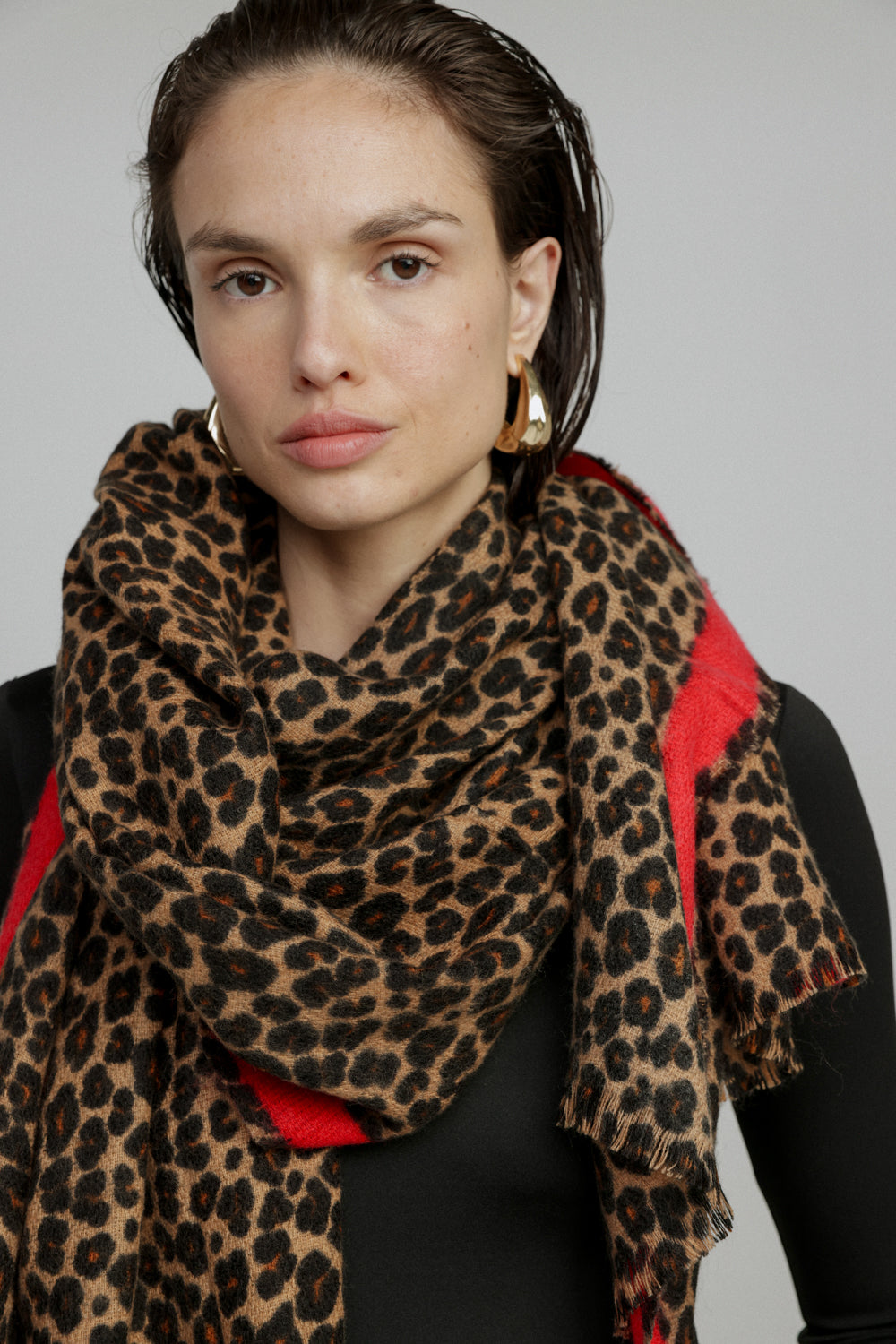 צעיף מנומר Leopard Scarf