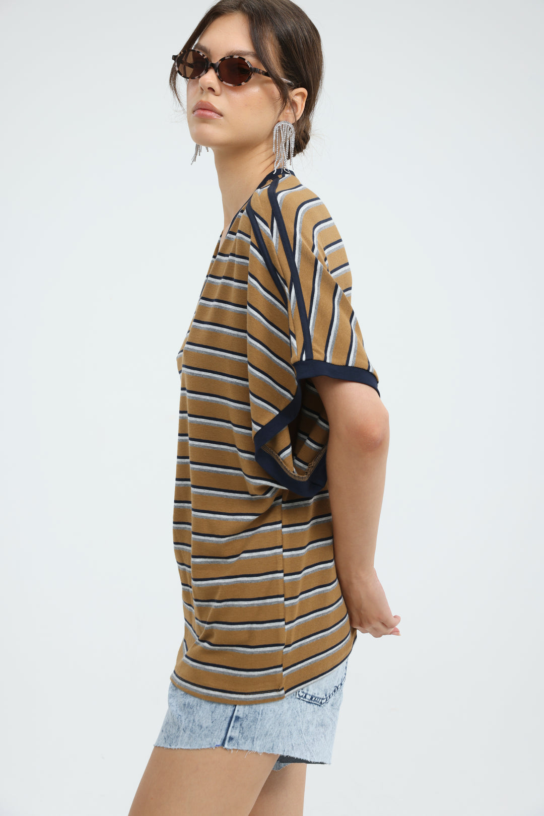 Proof Mustard Striped T-Shirt