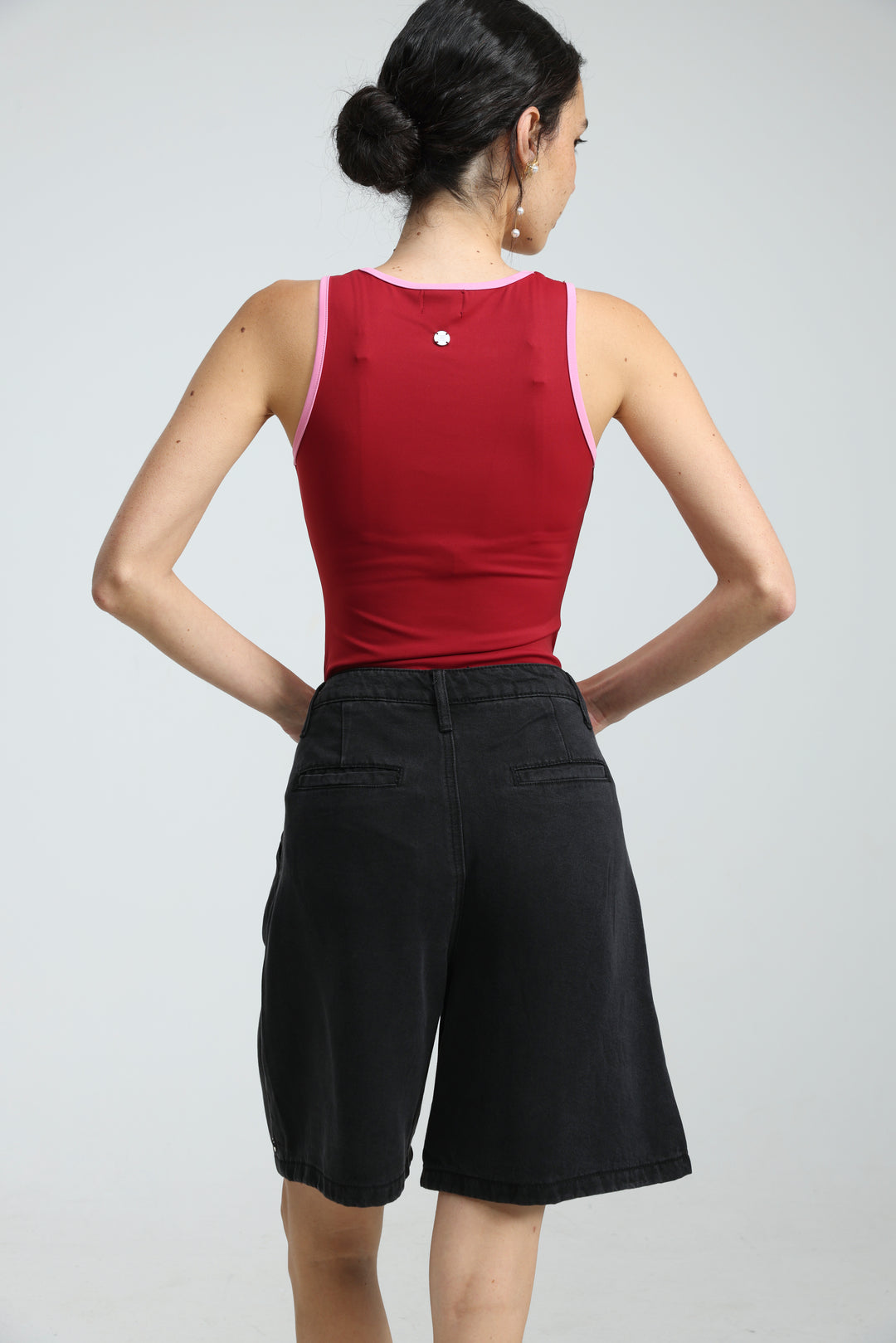 Redefine Black Denim Shorts