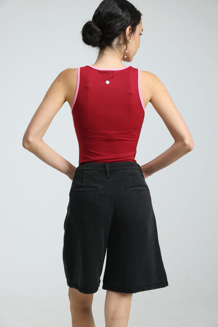 Redefine Black Denim Shorts