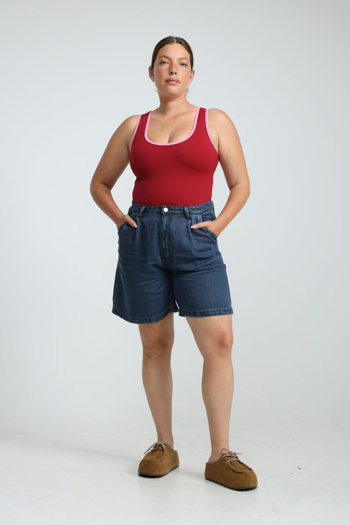 Never Red Bodysuit