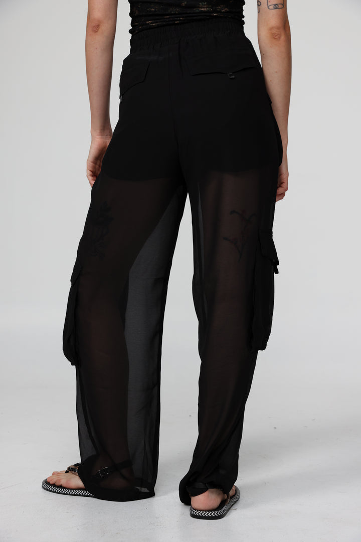 Taste Black Cargo Bottoms