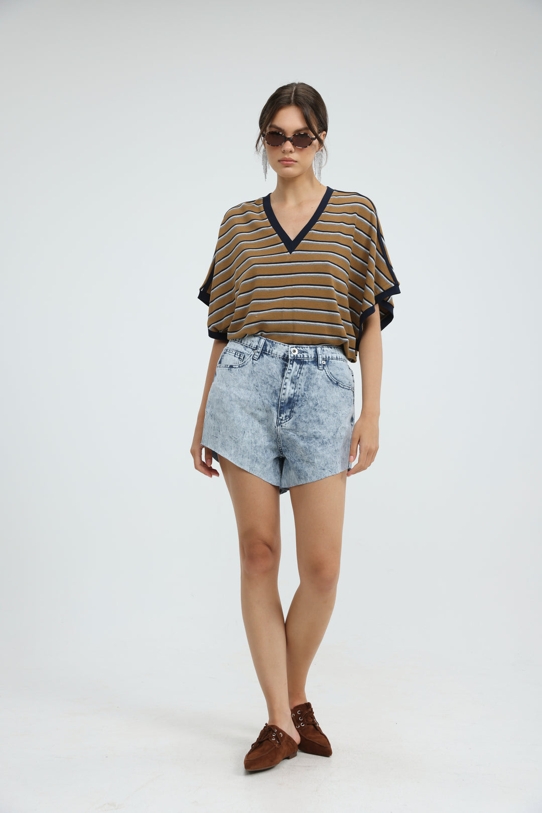 Proof Mustard Striped T-Shirt