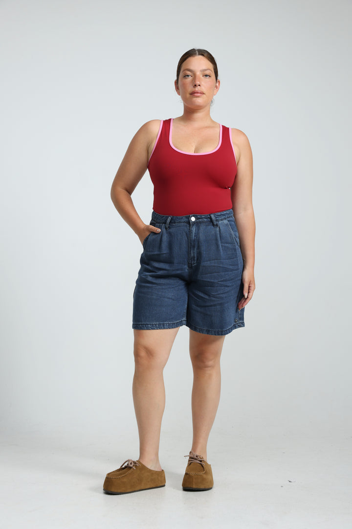 Redefine Black Denim Shorts