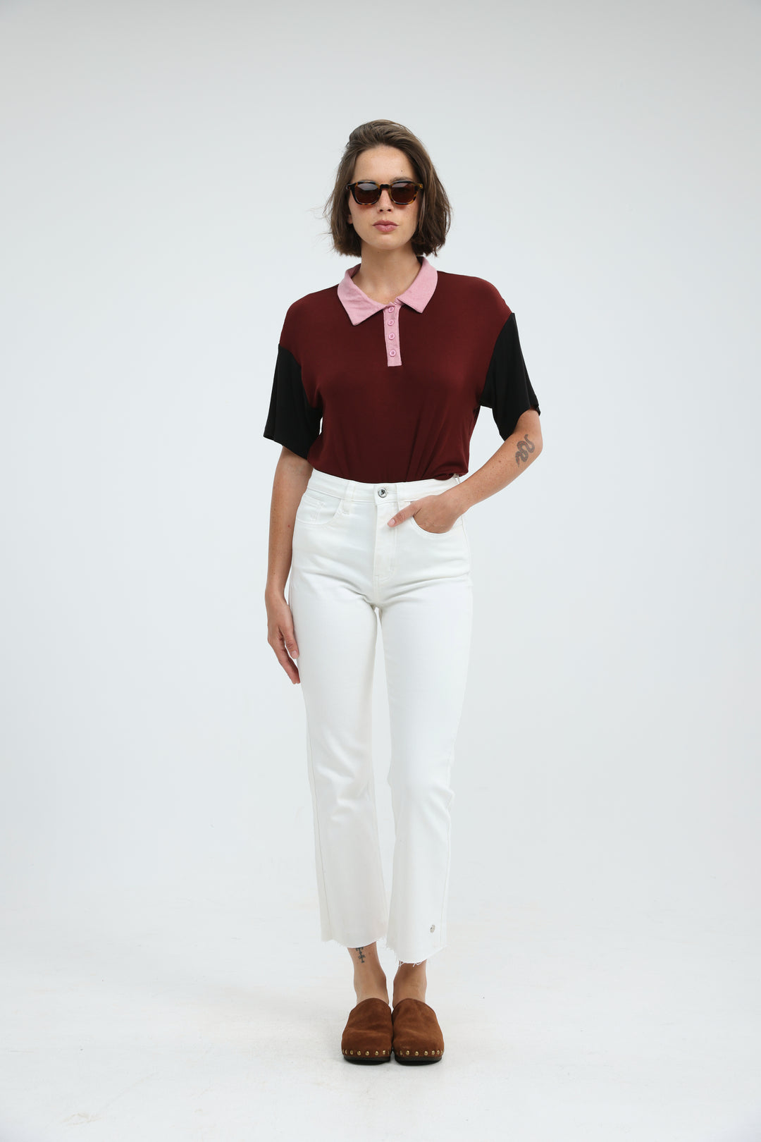 Friend Wine Polo T-Shirt