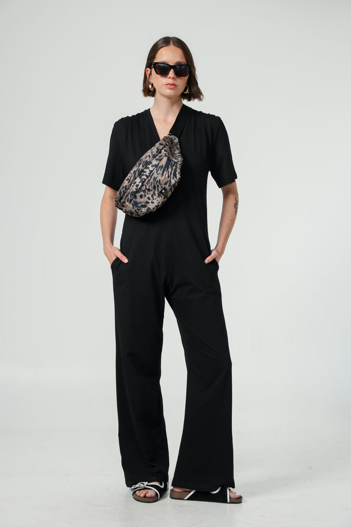 פאוץ מנומר לאישה EE Light Leopard Belt Bag 