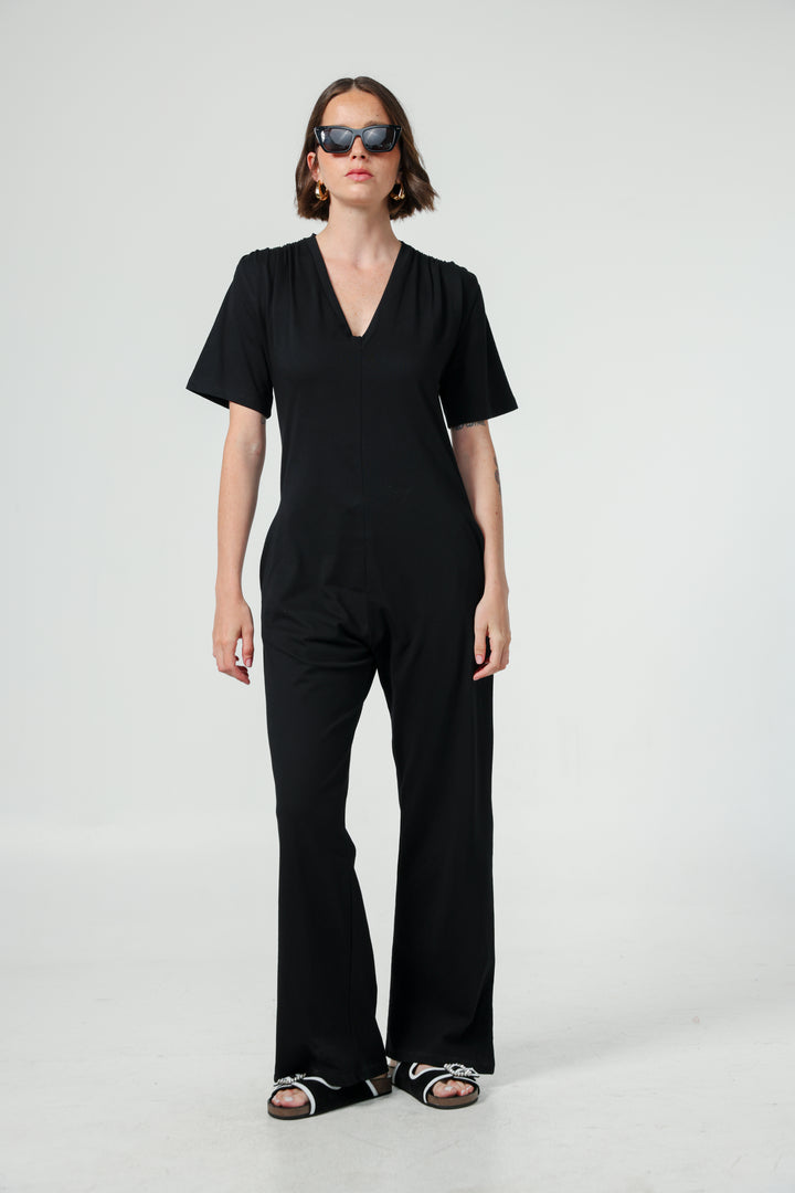 Just V Black Jumpsuit