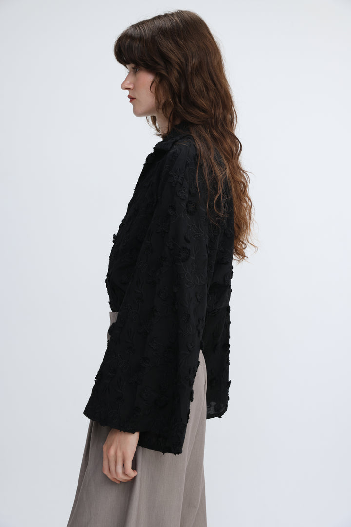 Summary Black Bodysuit