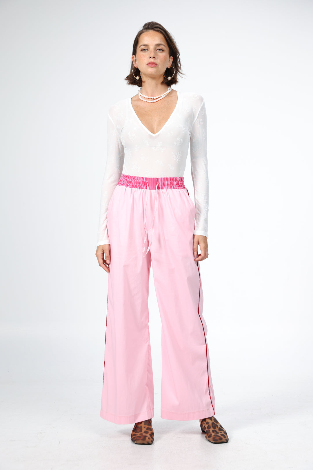 Boxer Pink Bottoms מכנס ורוד