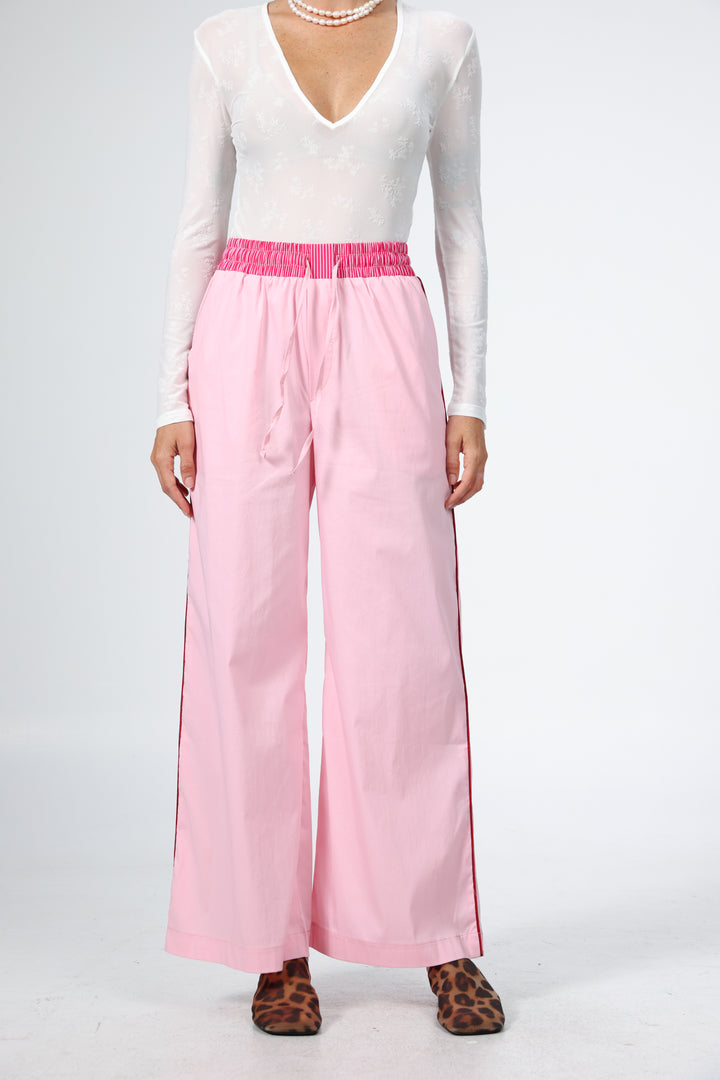 מכנסים ורודים ארוכים לנשים Boxer Pink Bottoms 