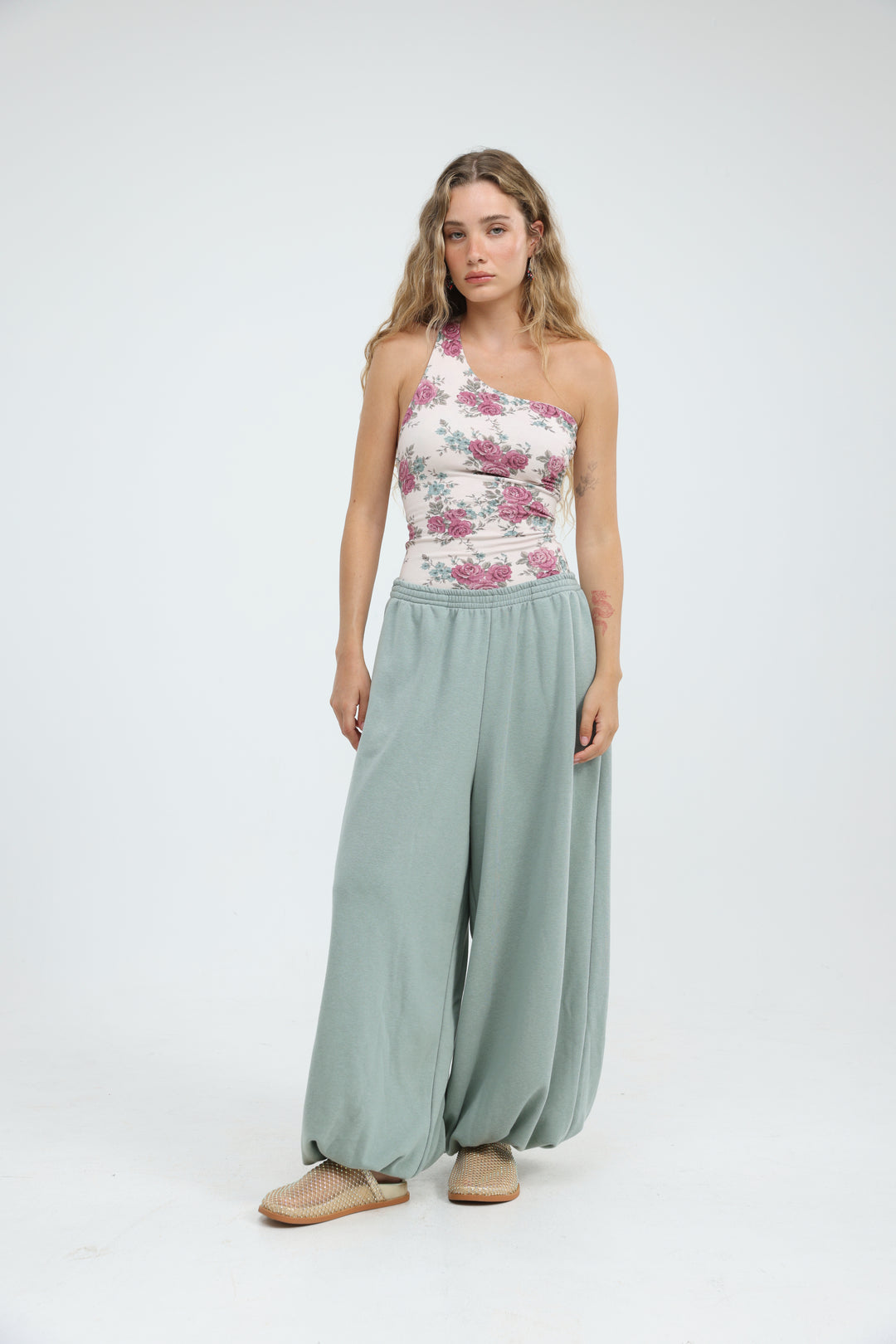 Moma Cream Floral Bodysuit