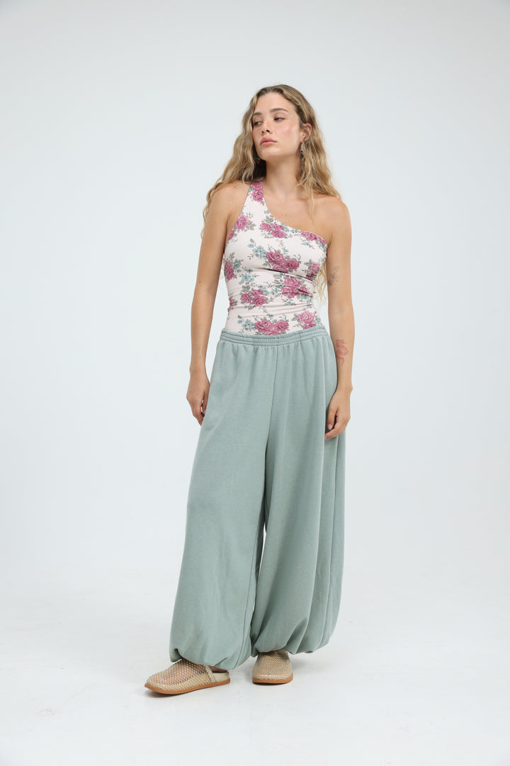 Moma Cream Floral Bodysuit