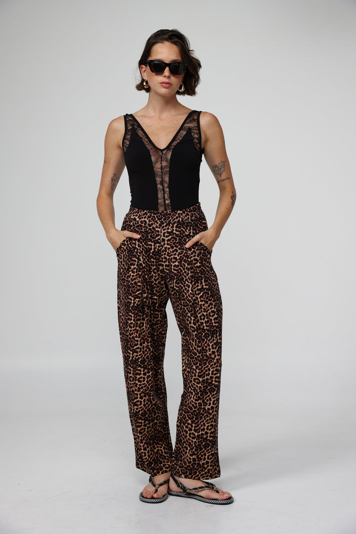 Transform Leopard Joggers