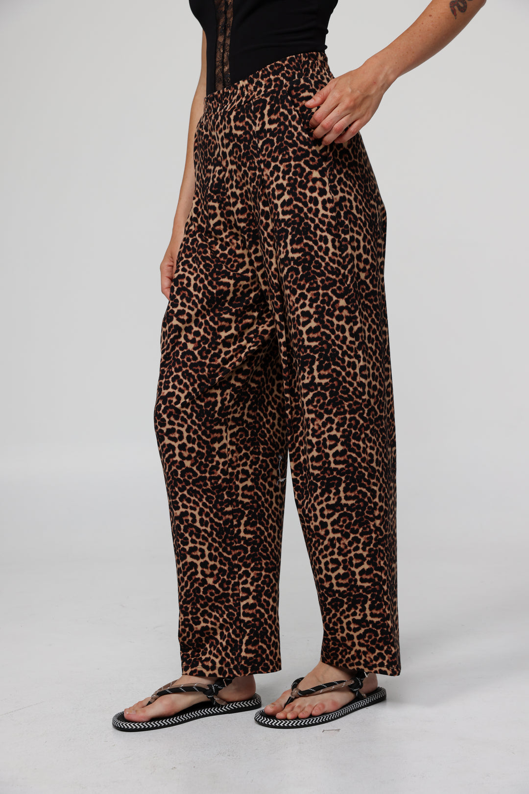 Transform Leopard Joggers