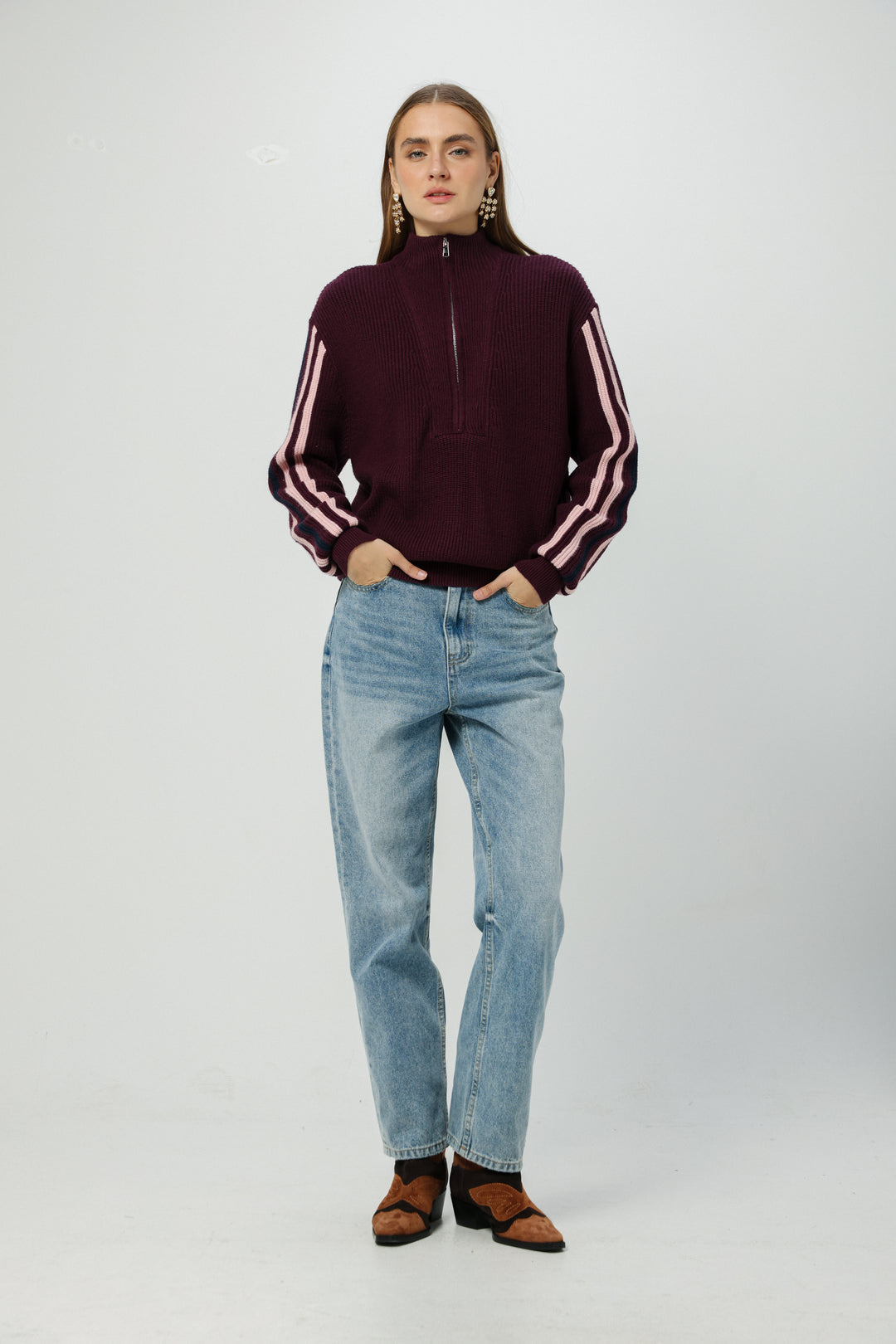 Safe Plum Sweatshirt