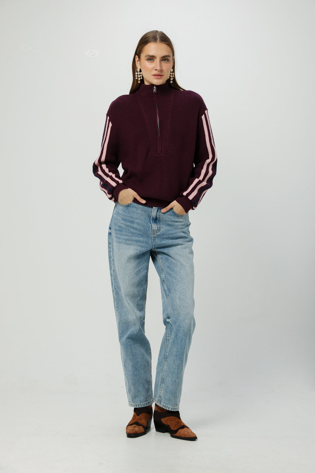 Safe Plum Sweatshirt