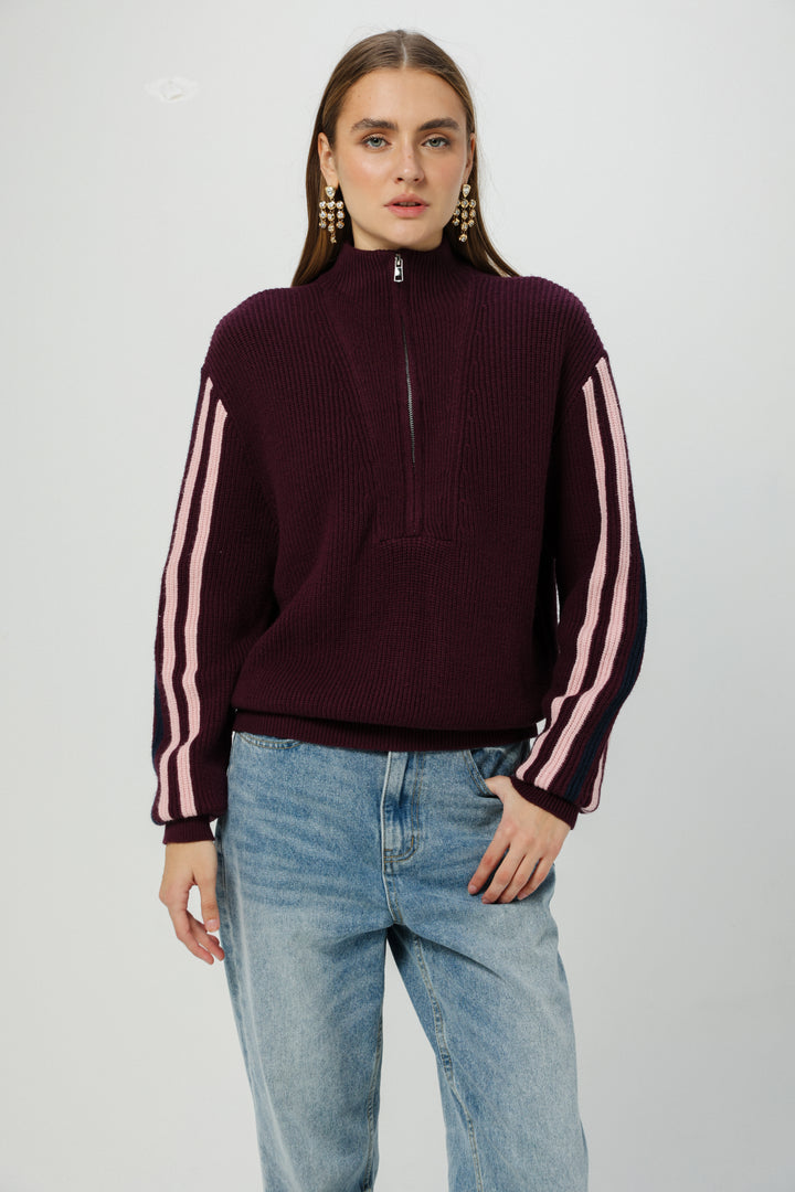Safe Plum Sweatshirt
