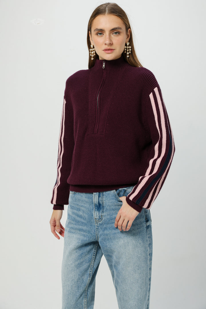 Safe Plum Sweatshirt
