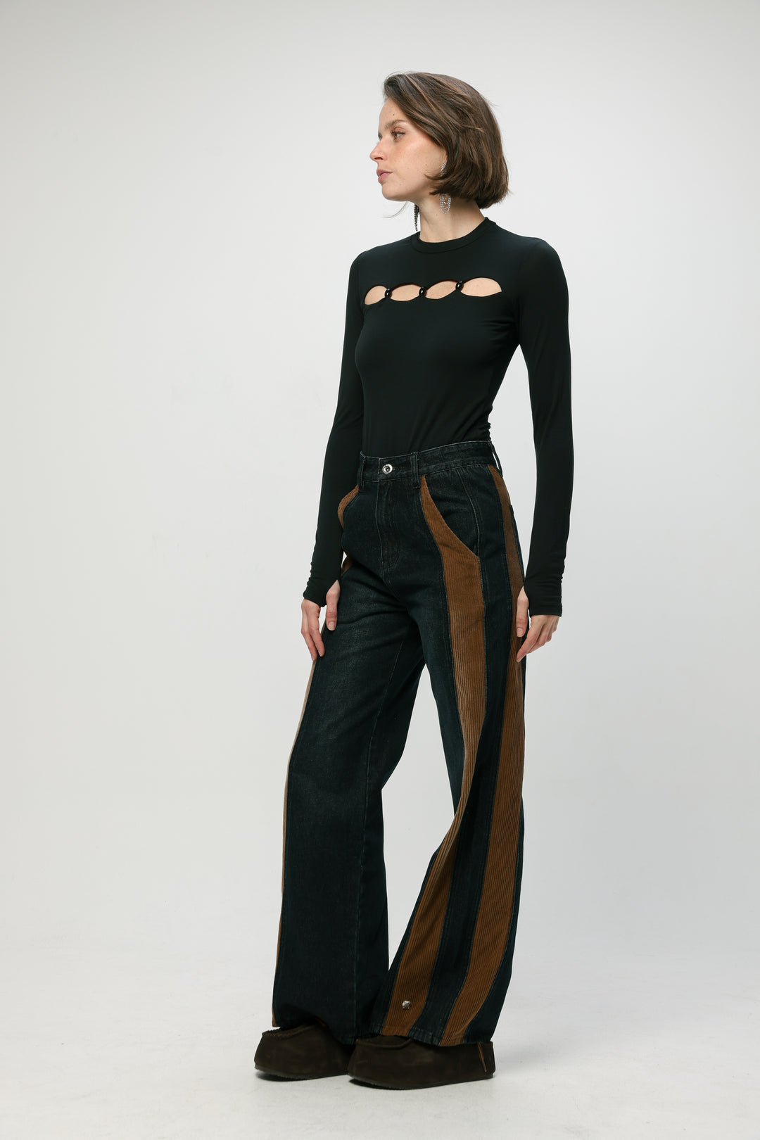 Serene Black Bodysuit