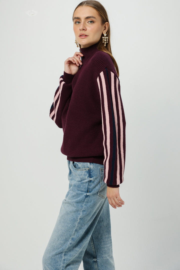 Safe Plum Sweatshirt