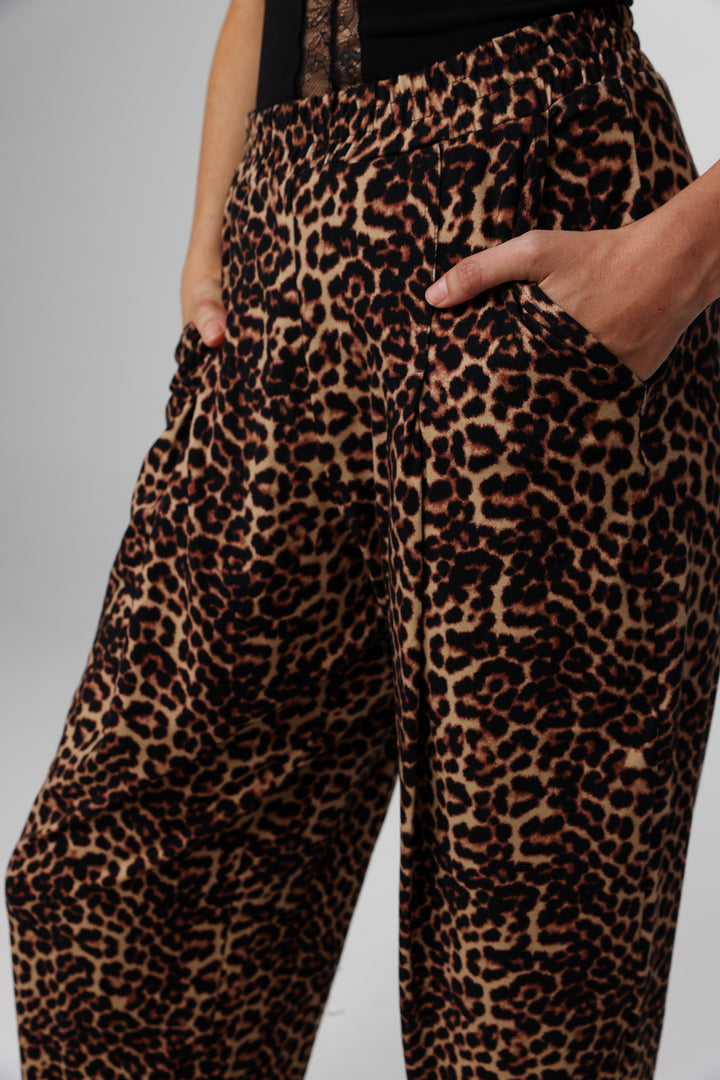 Transform Leopard Joggers
