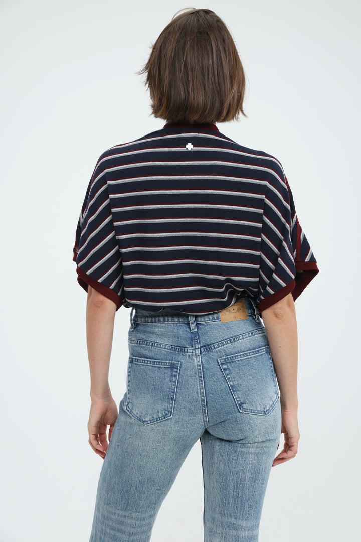 Proof Navy Striped T-Shirt