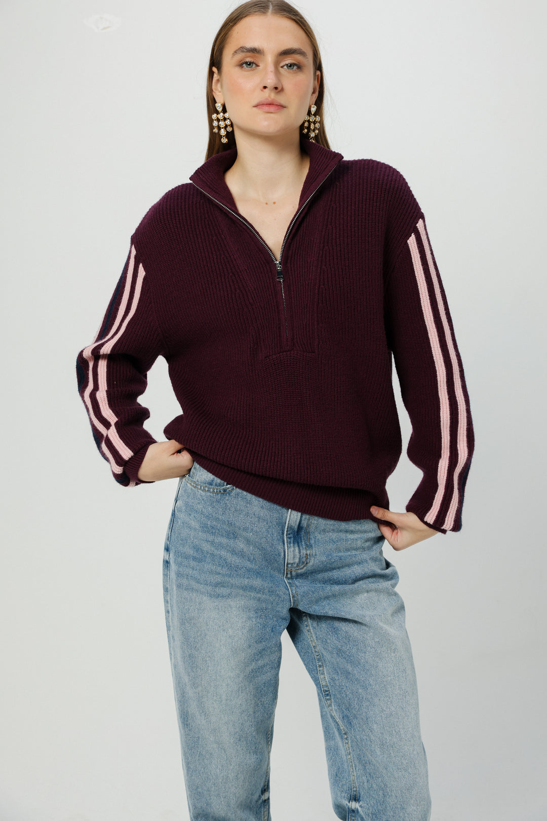 Safe Plum Sweatshirt