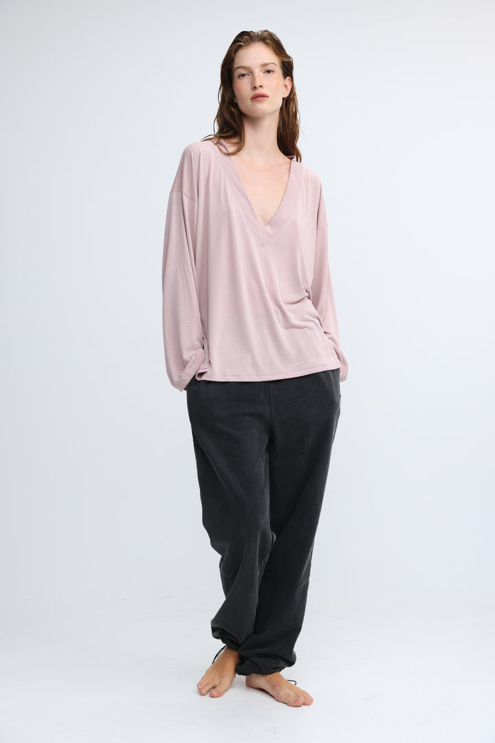 Clean62 Pink V Shirt