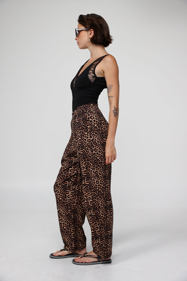 Transform Leopard Joggers