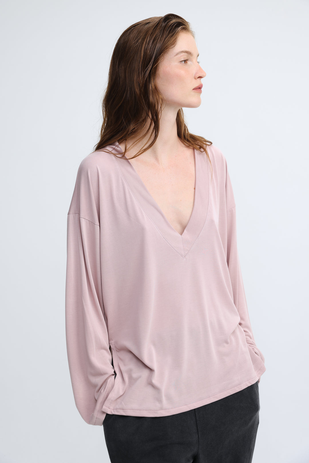 Clean62 Pink V Shirt