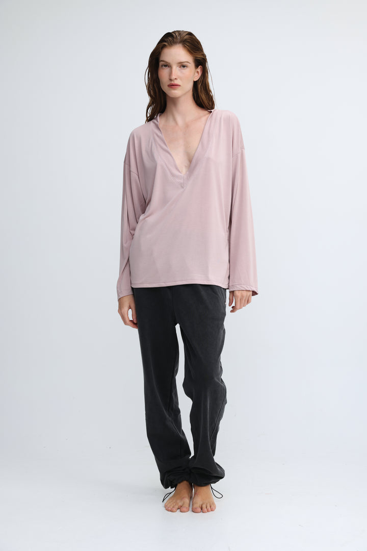 Clean62 Pink V Shirt