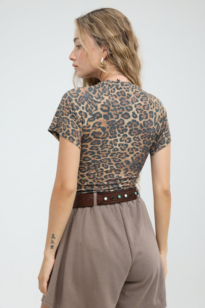 Mori Leopard Bodysuit