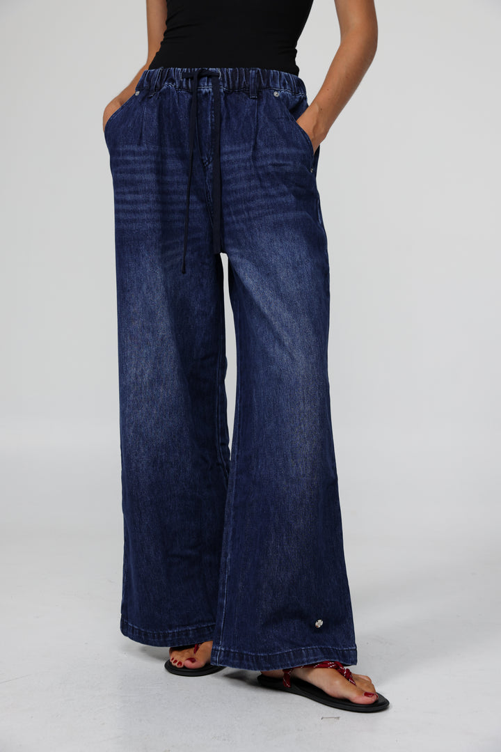 Sheinkin Blue Wide Denim