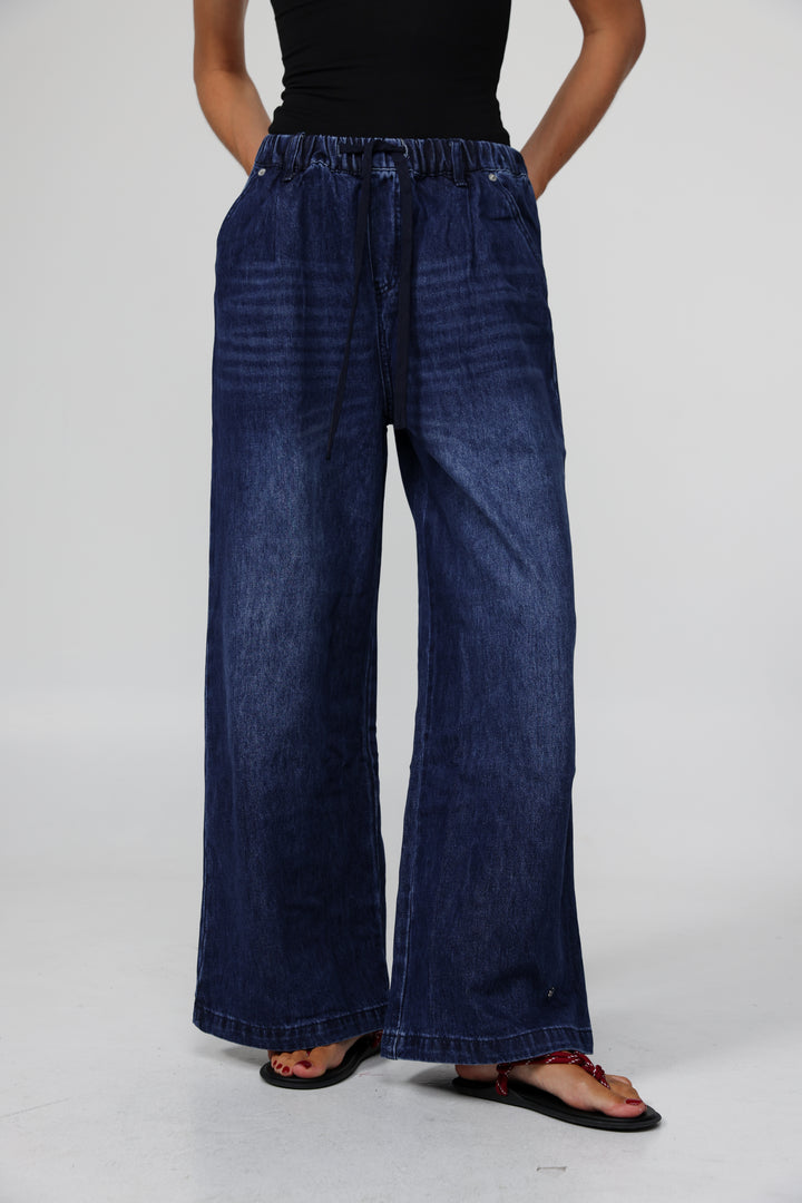 Sheinkin Blue Wide Denim