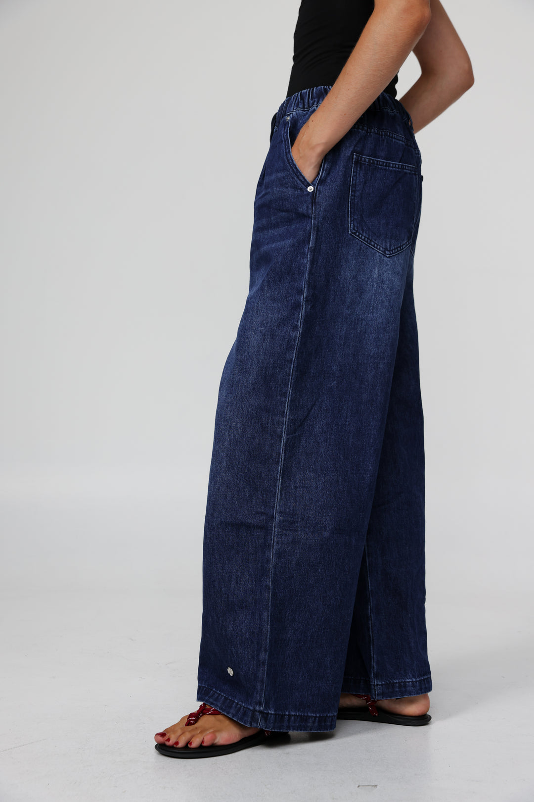 Sheinkin Blue Wide Denim