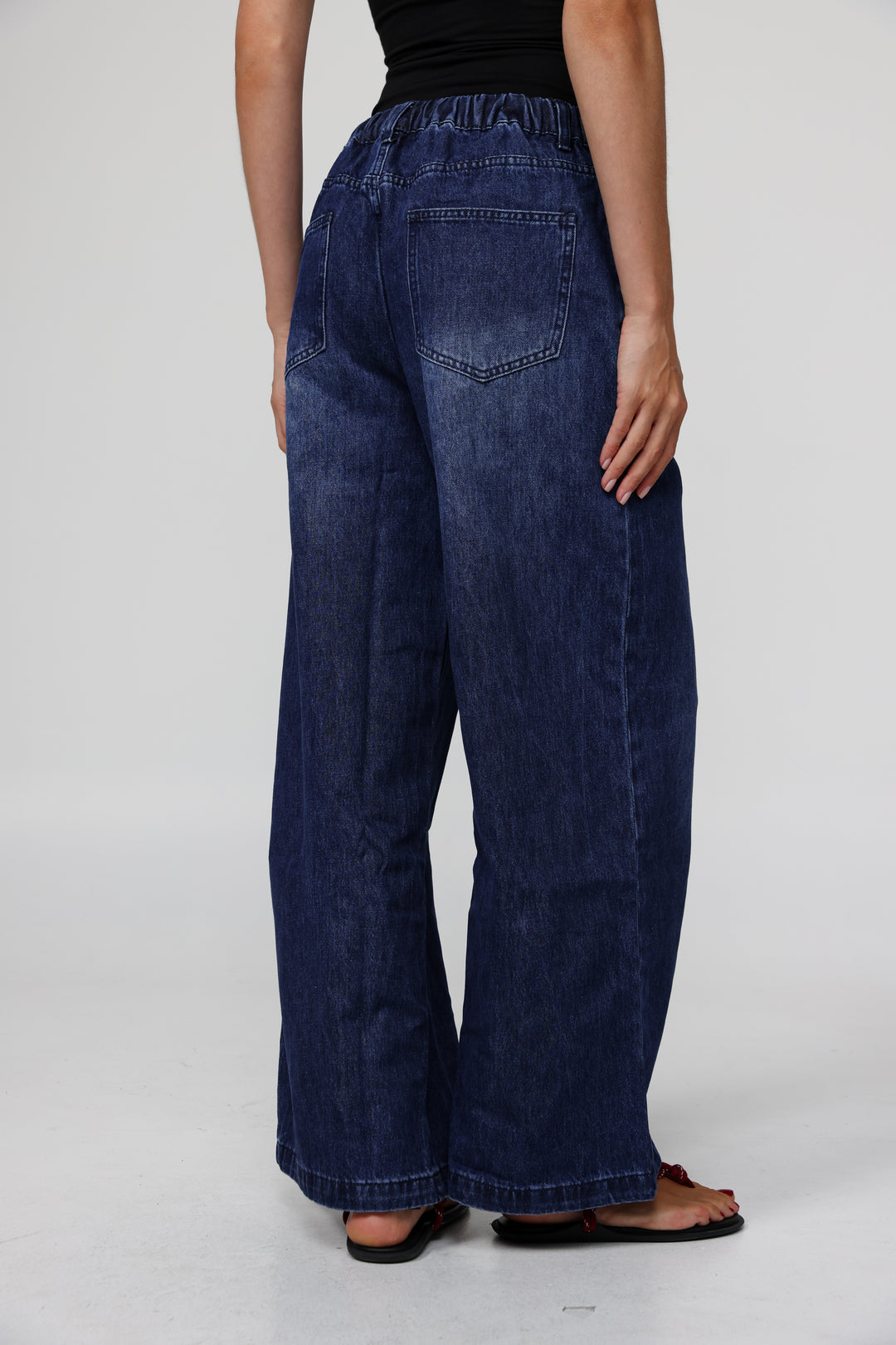 Sheinkin Blue Wide Denim