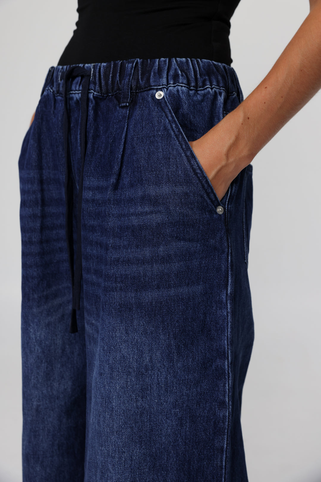 Sheinkin Blue Wide Denim