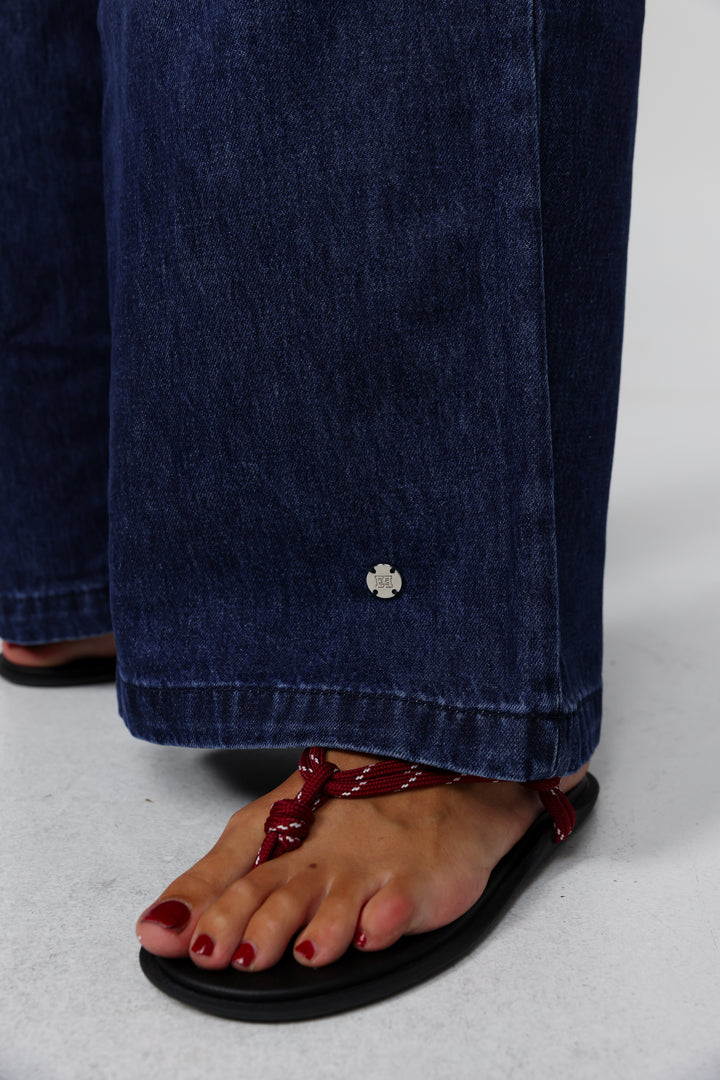 Sheinkin Blue Wide Denim