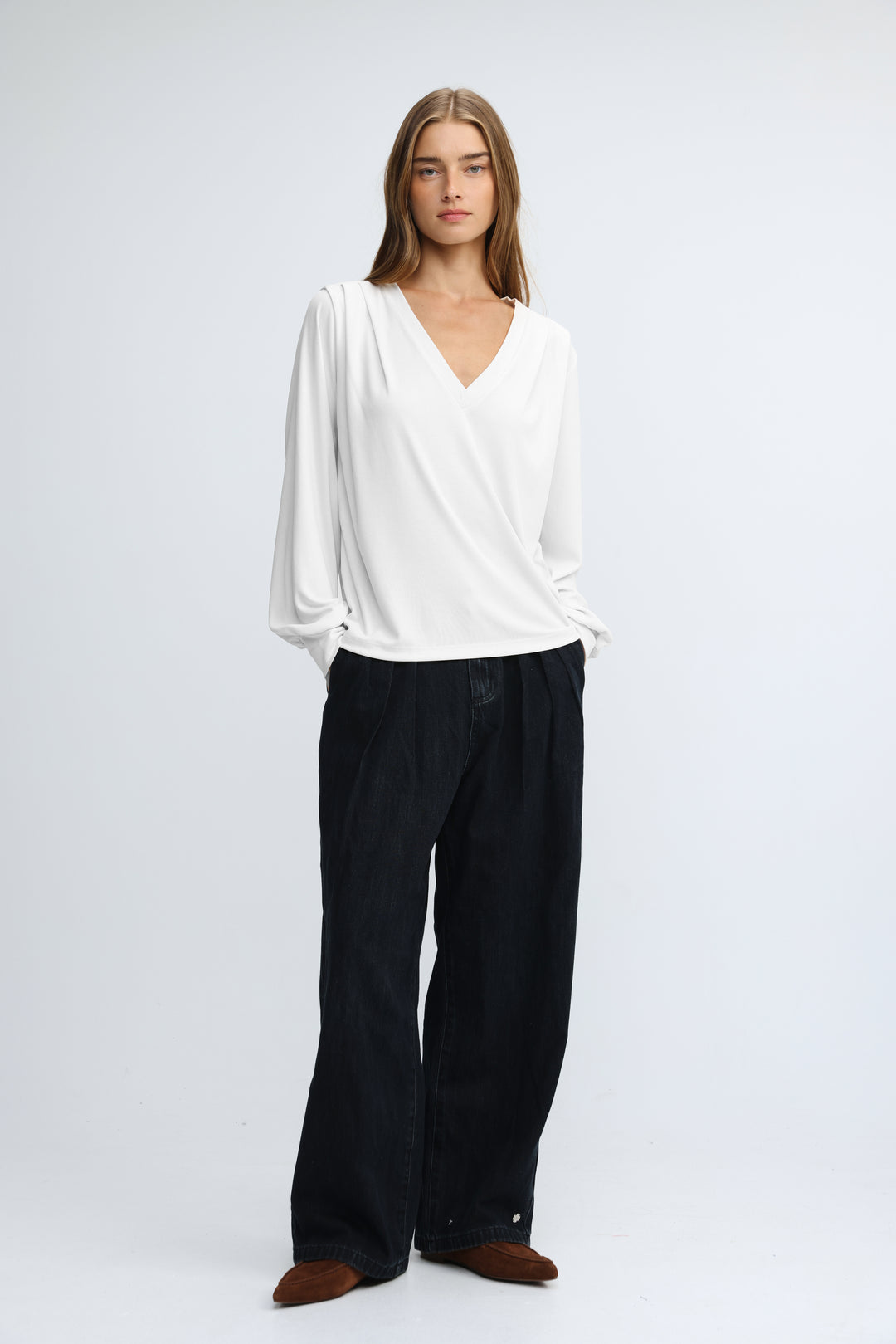 Just V White Shirt
