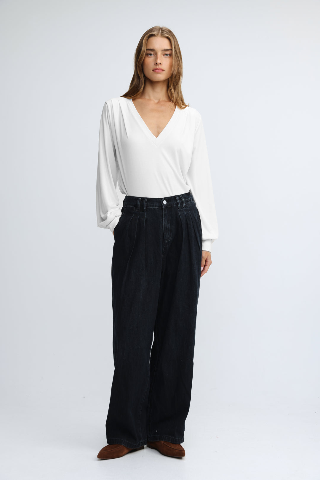 Just V White Shirt