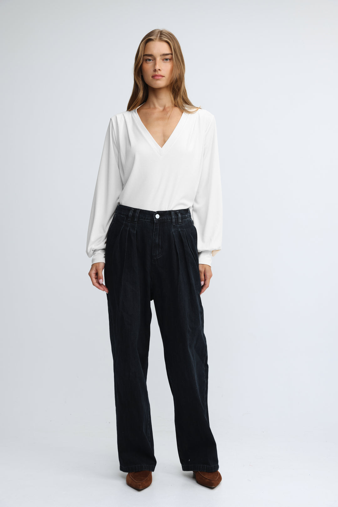 Just V White Shirt