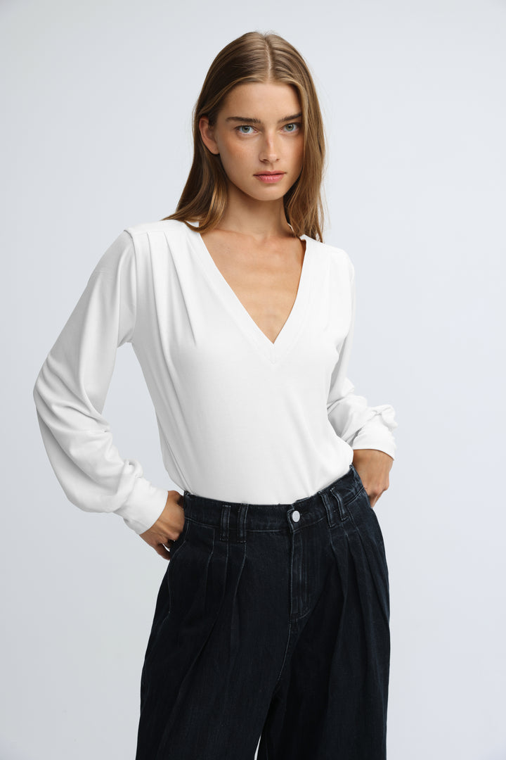 Just V White Shirt