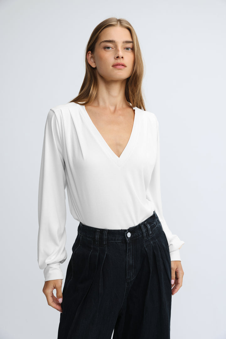 Just V White Shirt