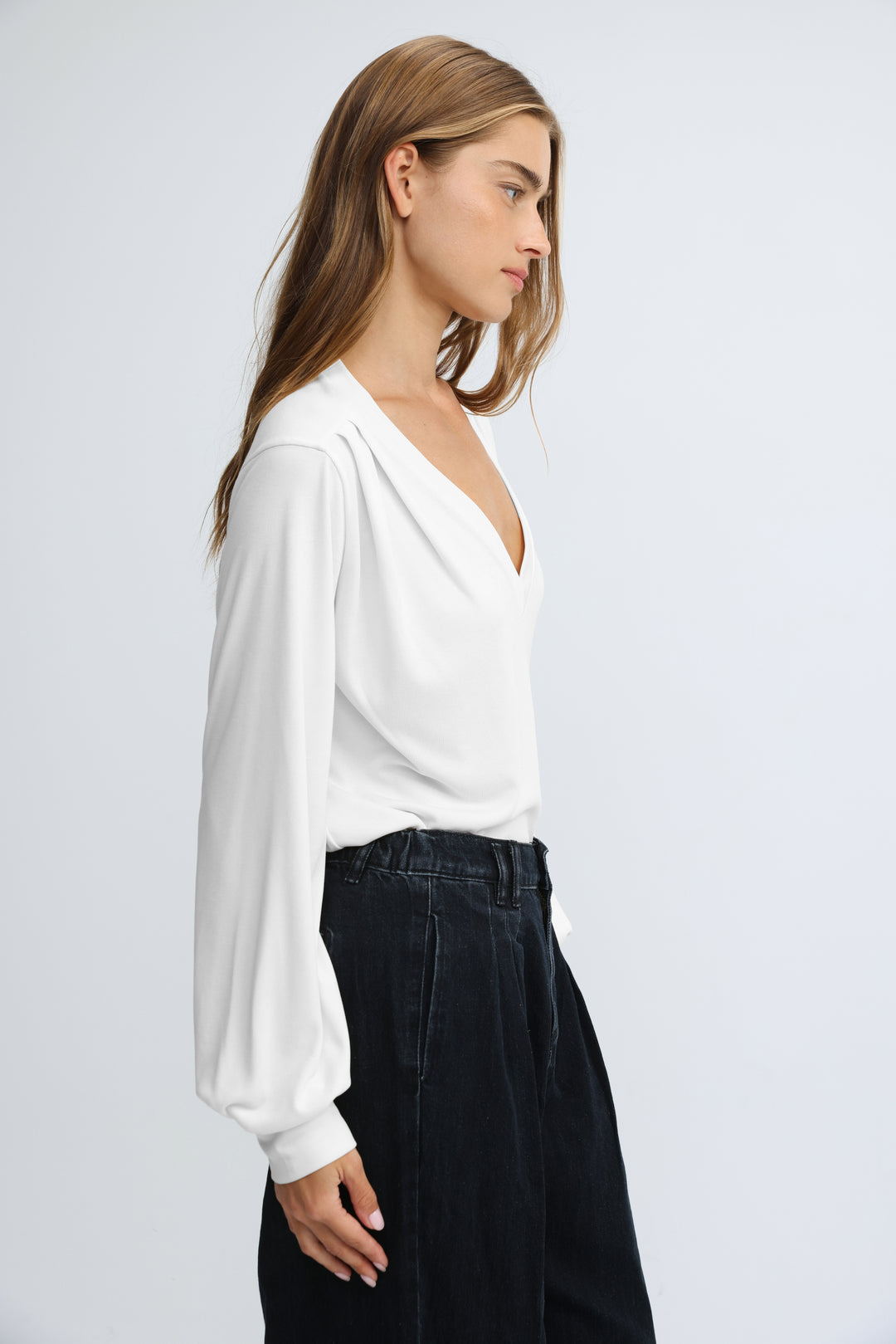 Just V White Shirt